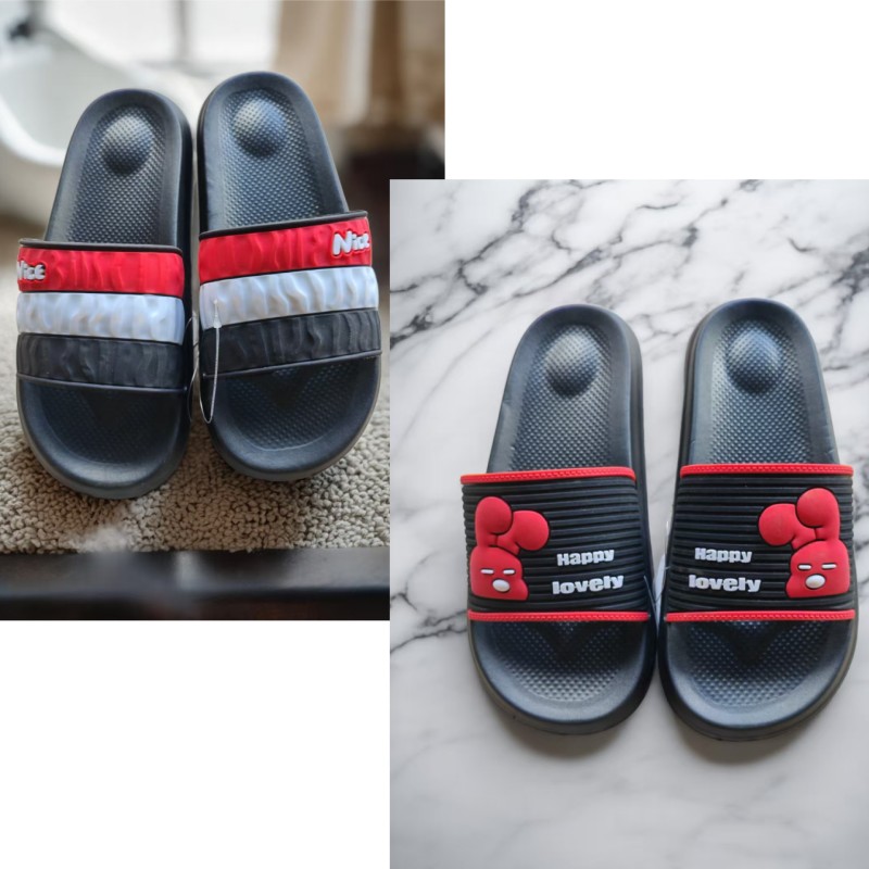 高弹橡塑时尚男拖